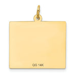 Load image into Gallery viewer, 14K Yellow Gold Monday the First Day Calendar Pendant
