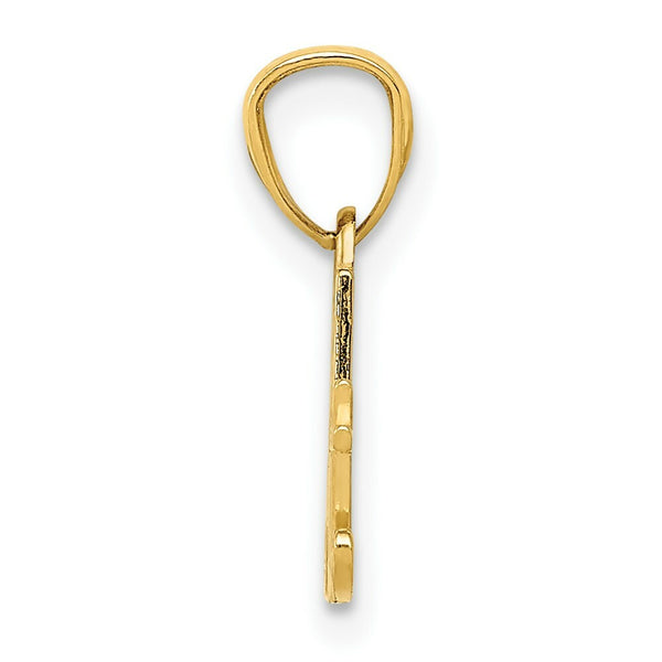 14K Yellow Gold #1 Aunt Pendant