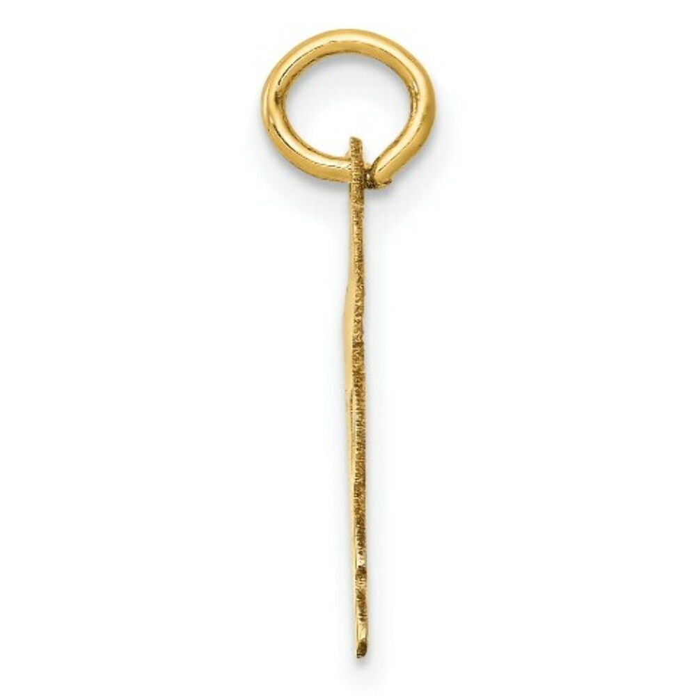 14K Yellow Gold Pistol Charm