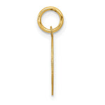 Load image into Gallery viewer, 14K Yellow Gold Small EMT Medical Charm
