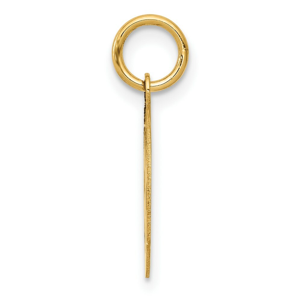 14K Yellow Gold Small Paramedic Medical Charm