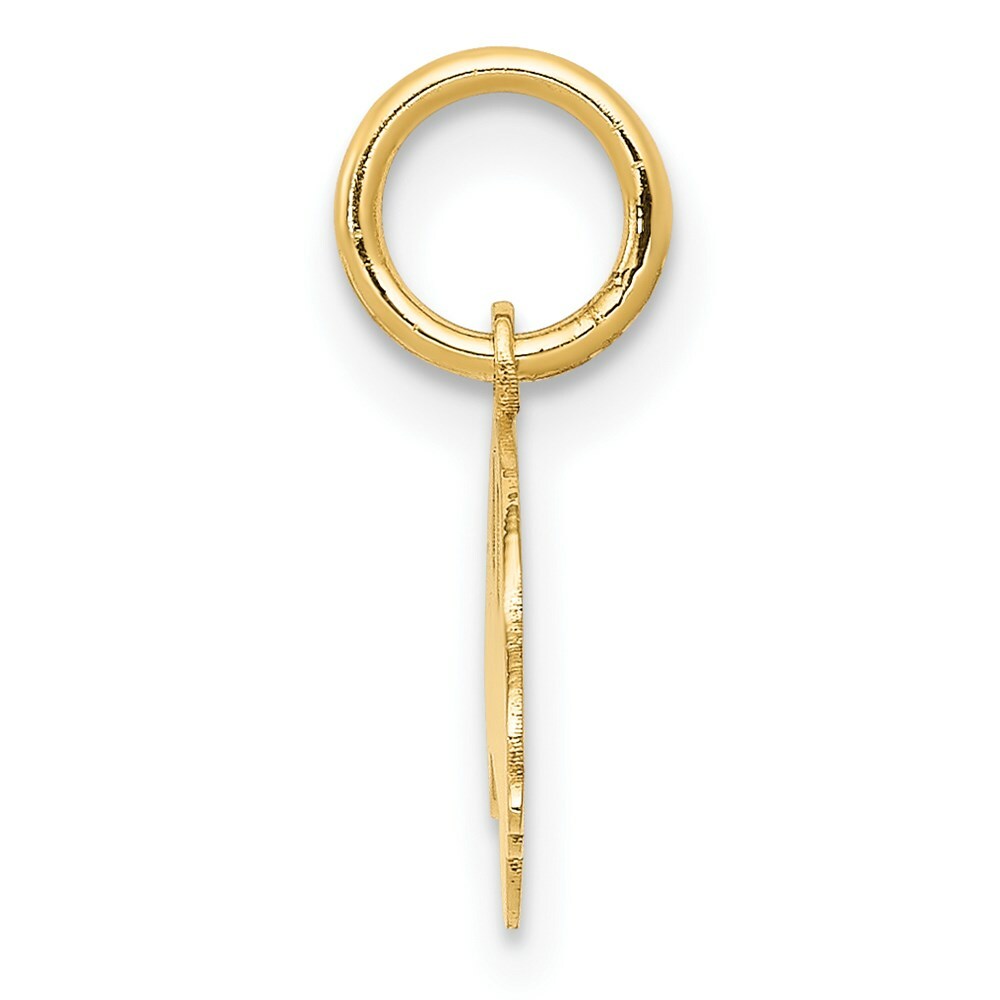 14K Yellow Gold Compact Car Charm