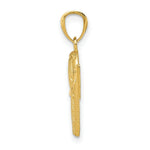 Load image into Gallery viewer, 14K Yellow Gold Basketball in the Net Pendant
