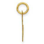 Load image into Gallery viewer, 14K Yellow Gold Small Fancy Script Initial Letter M Charm
