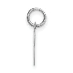 Load image into Gallery viewer, 14K White Gold Small Fancy Script Initial Letter P Charm Pendant
