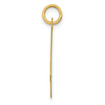 Load image into Gallery viewer, 14K Yellow Gold Large Fancy Script Initial Letter A Charm Pendant

