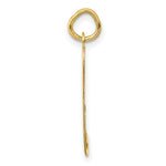 Load image into Gallery viewer, 14K Yellow Gold Large Fancy Script Initial Letter P Charm Pendant
