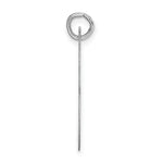 Load image into Gallery viewer, 14K White Gold Large Fancy Script Initial Letter I Charm Pendant

