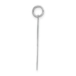 Load image into Gallery viewer, 14K White Gold Large Fancy Script Initial Letter J Charm Pendant
