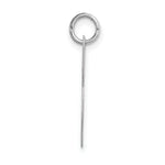 Load image into Gallery viewer, 14K White Gold Large Fancy Script Initial Letter L Charm Pendant

