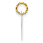 Load image into Gallery viewer, 14K Yellow Gold Small Script Initial Letter P Charm Pendant
