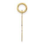 Load image into Gallery viewer, 14K Yellow Gold Large Script Initial Letter B Charm Pendant
