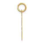 Load image into Gallery viewer, 14K Yellow Gold Large Script Initial Letter G Charm Pendant
