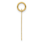 Load image into Gallery viewer, 14K Yellow Gold Large Script Initial Letter P Charm Pendant
