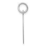 Load image into Gallery viewer, 14K White Gold Large Script Initial Letter D Charm Pendant
