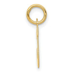 Load image into Gallery viewer, 14K Yellow Gold Small Block Letter Initial J Charm Pendant
