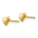 Load image into Gallery viewer, 14K Yellow Gold Heart Earrings
