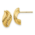 Load image into Gallery viewer, 14K Yellow Gold Polished Fancy Post Earrings
