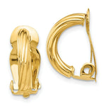 Load image into Gallery viewer, 14K Yellow Gold Non-Pierced Earrings
